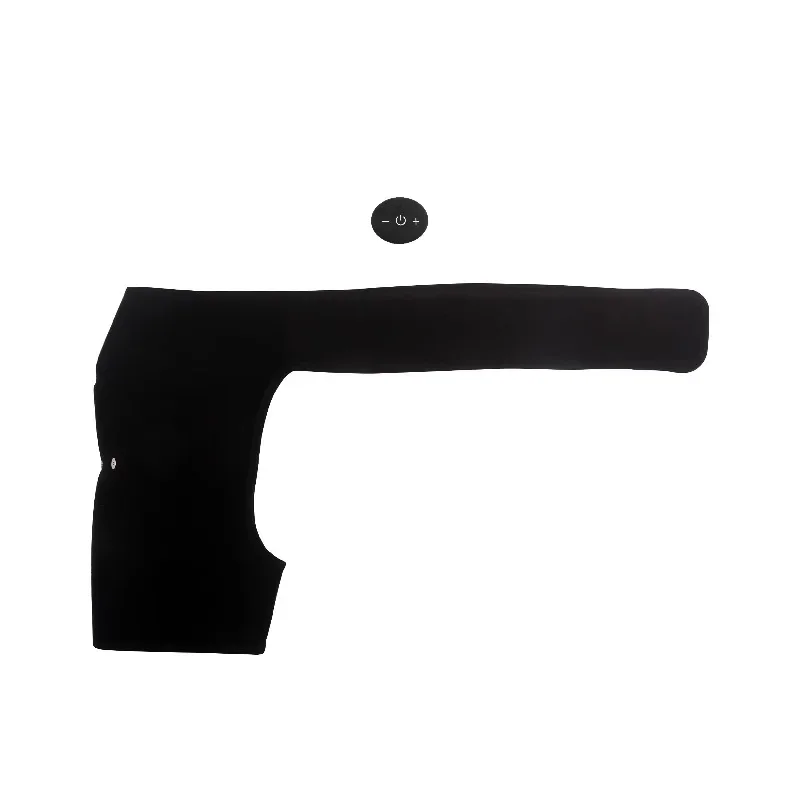 

Adjustable nylon and plastic shoulder rest breathable protective massager sports injury cosmetic device