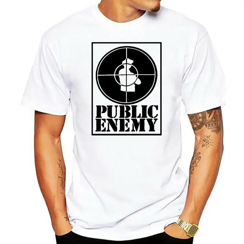 Public enemy PE Logo Mens T-Shirt Tee XS-3XL