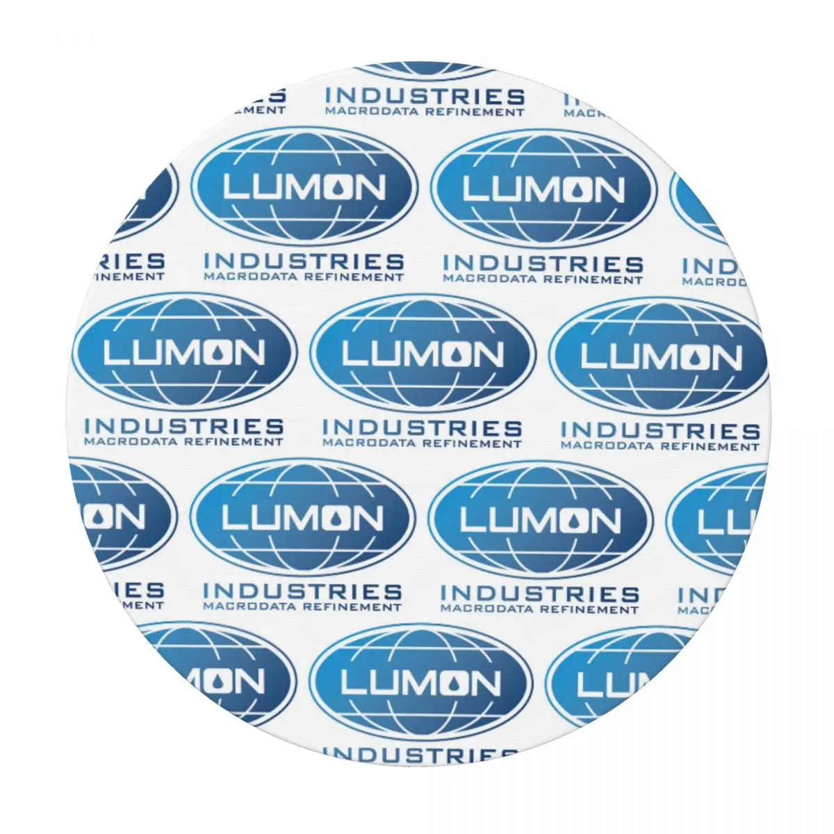 Lumon Industries Macrodata Refinement Waterproof Round Tablecloth Oilproof Table Cloth for Kitchen Events Dining Table Cover