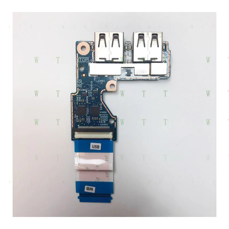 Placa de puerto USB TT con cable para HP Pavilion X360 15-CR TPN-W132