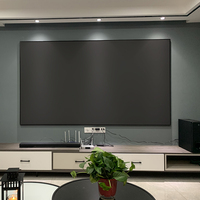 Max Size 150inch 135inch Fixed Frame Projection Screen Daylight ALR Ultra Short Throw Projector Screen for Fengmi/Awol 3500 pro