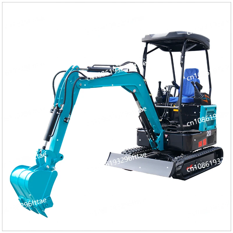 Small Excavator Household Agricultural Excavator 10 Multifunctional Micro Excavator Engineering Orchard Greenhouse