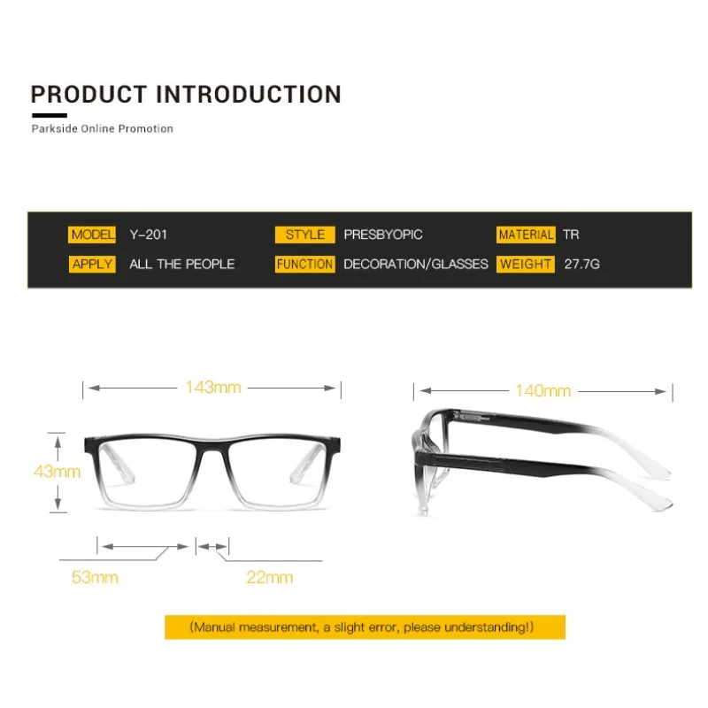 المرأة INS نمط الرجعية إطار مربع الضوء الأزرق حجب نظارات للقراءة مع زائد الديوبتر أنيق الرجال طول النظر الشيخوخي نظارات