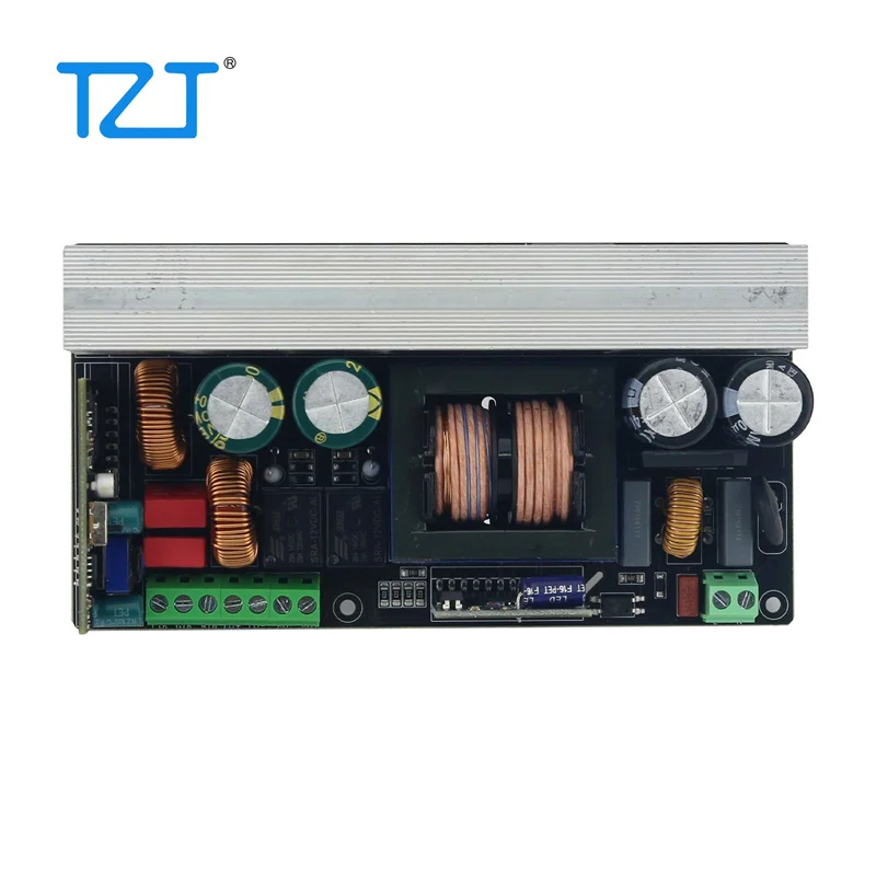 TZT 2x300W 220V Hifi Amplifier Board Power Amp Board with Switching Power Supply for Stereo & Mono Modes