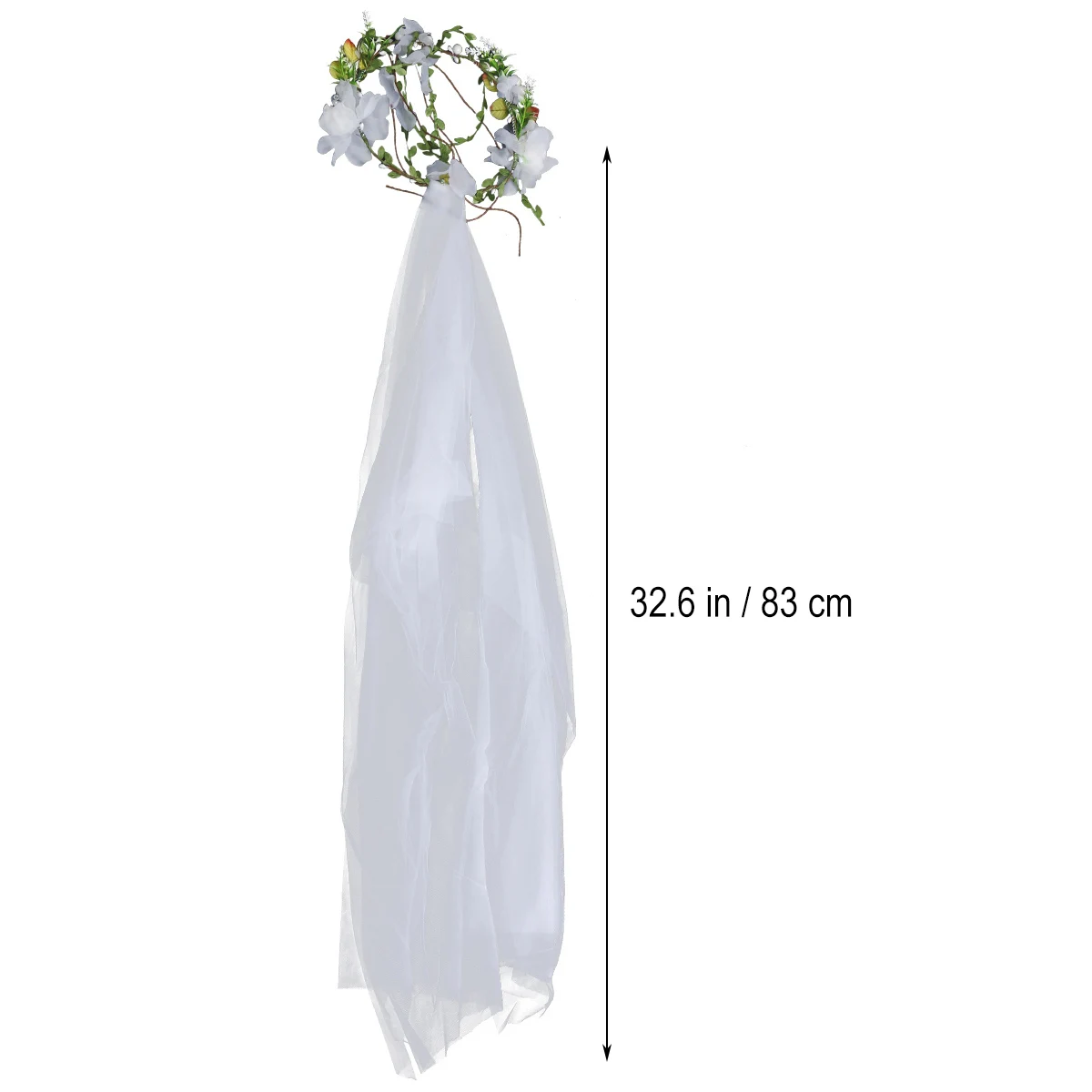 

Beautiful Wedding Lace Mantilla Women Bride Veil Wedding Veil Elegant Tulle Bride Headpiece Accessory Hair Tool