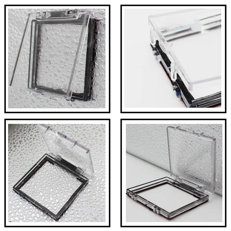 Bem feito-pc botão de alimentação capa interruptor de botão de alimentação capa de interruptor de botão de alimentação de segurança à prova de poeira