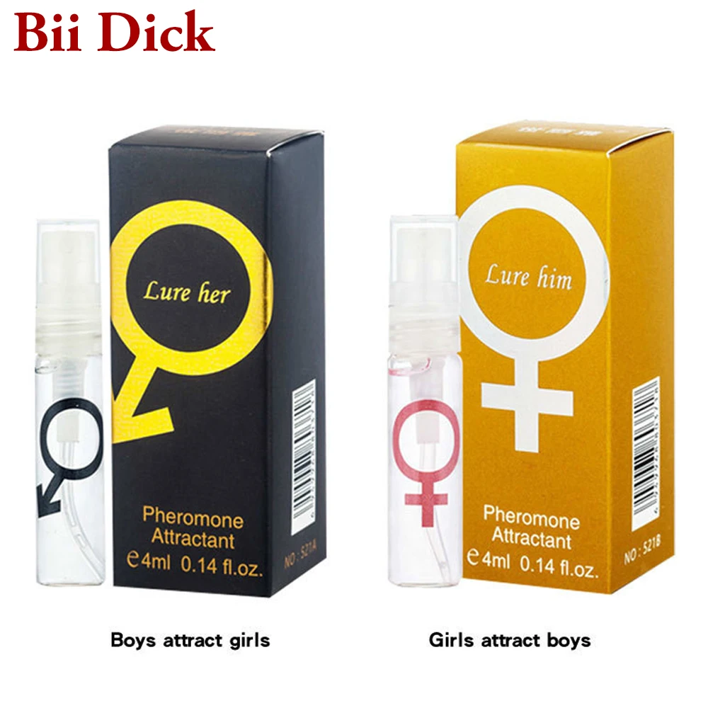 4ML Pheromone Perfume Aphrodisiac Woman Orgasm Body Spray Flirt Perfume Attract Girl Scented Water for Men Lubricants for Sex