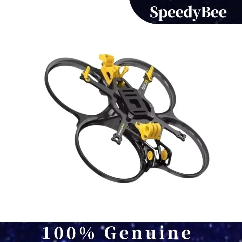 

Рама SpeedyBee 2025 Bee35 3,5 дюйма из углеродного волокна — колесная база 153 мм для FPV канального дрона Freestyle и Cinewhoop (сверхлегкий комплект «сделай сам»