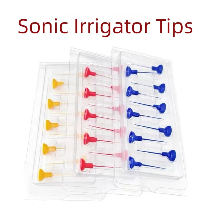Dental Sonic Irrigator Tips Endo Ultrasonic Washing Cleaning Tooth Activator Tip Root Canal Flushing Scrubber for Curved Canals