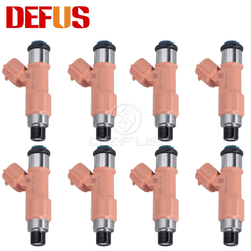 

DEFUS 8PCS Hight Quality Fuel Injection Nozzle 23250-97502 for Daihatsu 660cc EFVE OEM 23250-97502 Engine Fuel Injectors
