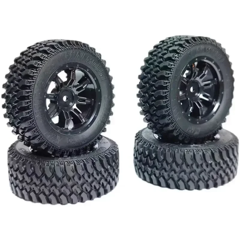 

MN128 original car wheel rubber hollow tire 80mm outer diameter tire 12mm combined with climbing car accessories