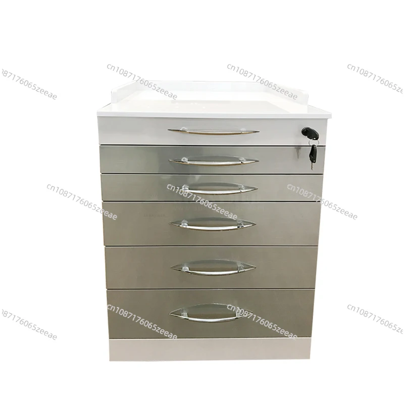 SY-YR01 Cheapest Special Design Dental Furniture Portable Stainless Steel Mobile Hospital Dental Cabinet With Drawers