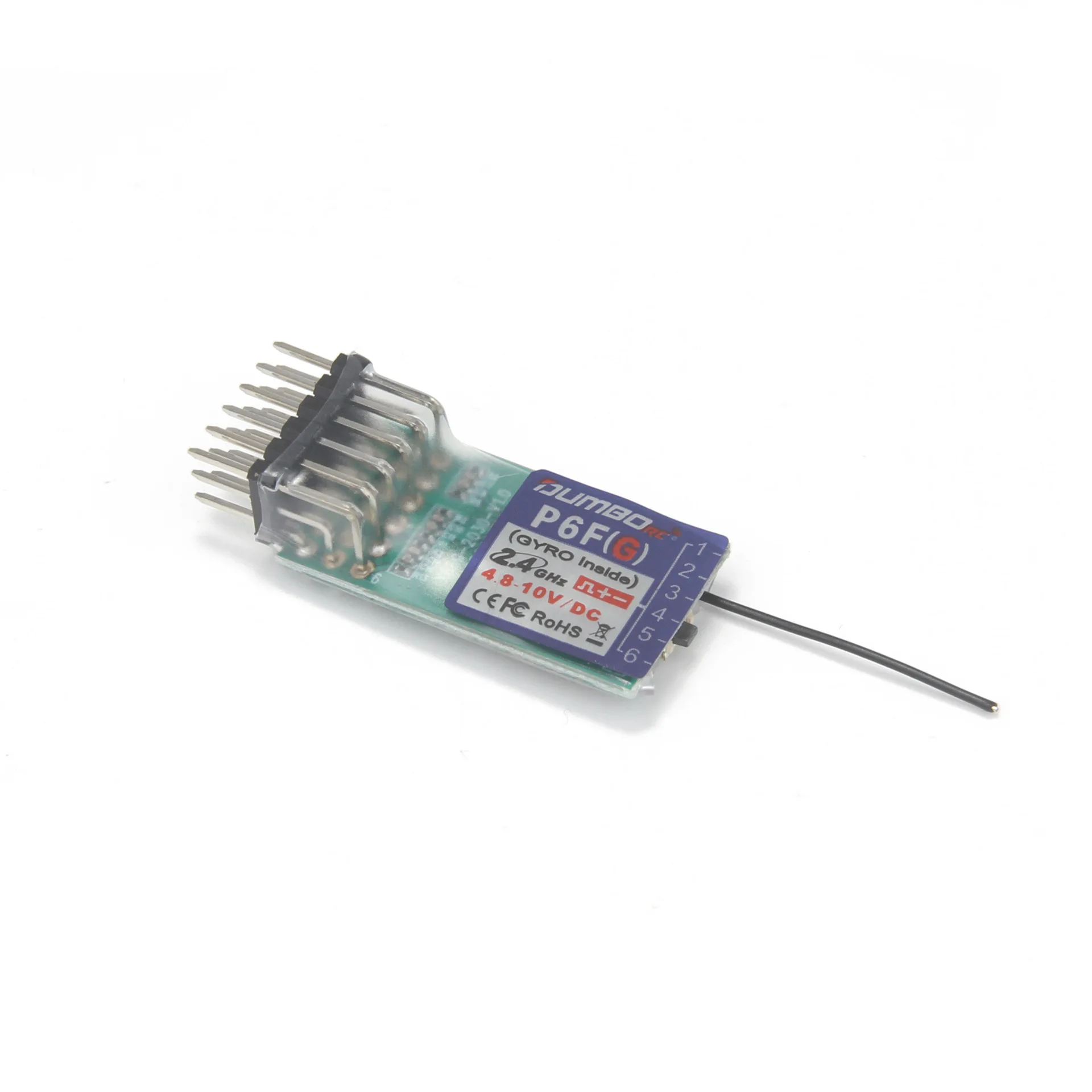 2.4GHZ remote control P6F P6FG gyroscope receiver for remote control for RC car model mosquito car