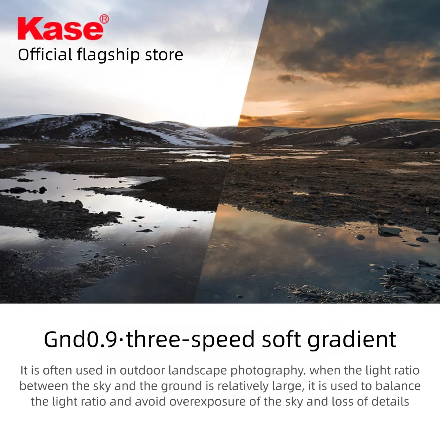 Kase Circular Soft GND0.9 Grad - Photography Lighting Ratios ulasan dan harga