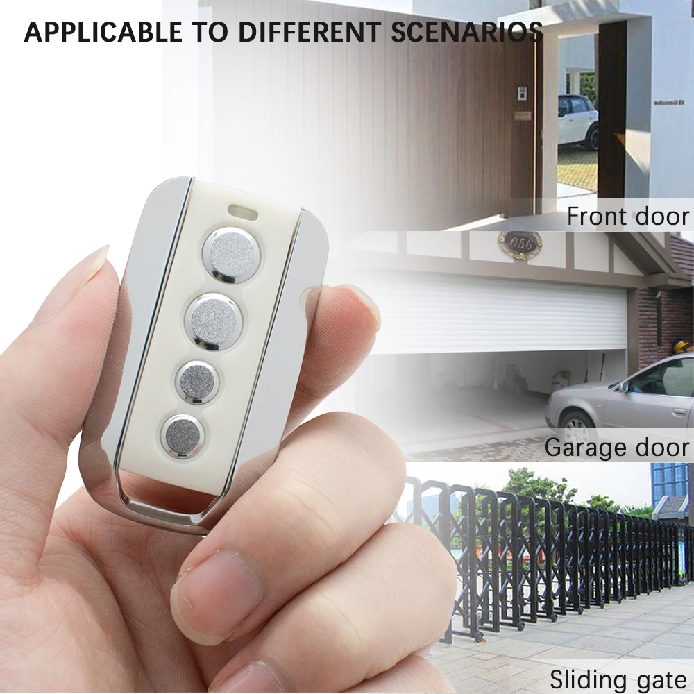 AVIDSEN 104257 114253 104700 104350 104251 104250 654300 654250 654100 614701 Garage Door Remote Control 433.92MHz Rolling Code