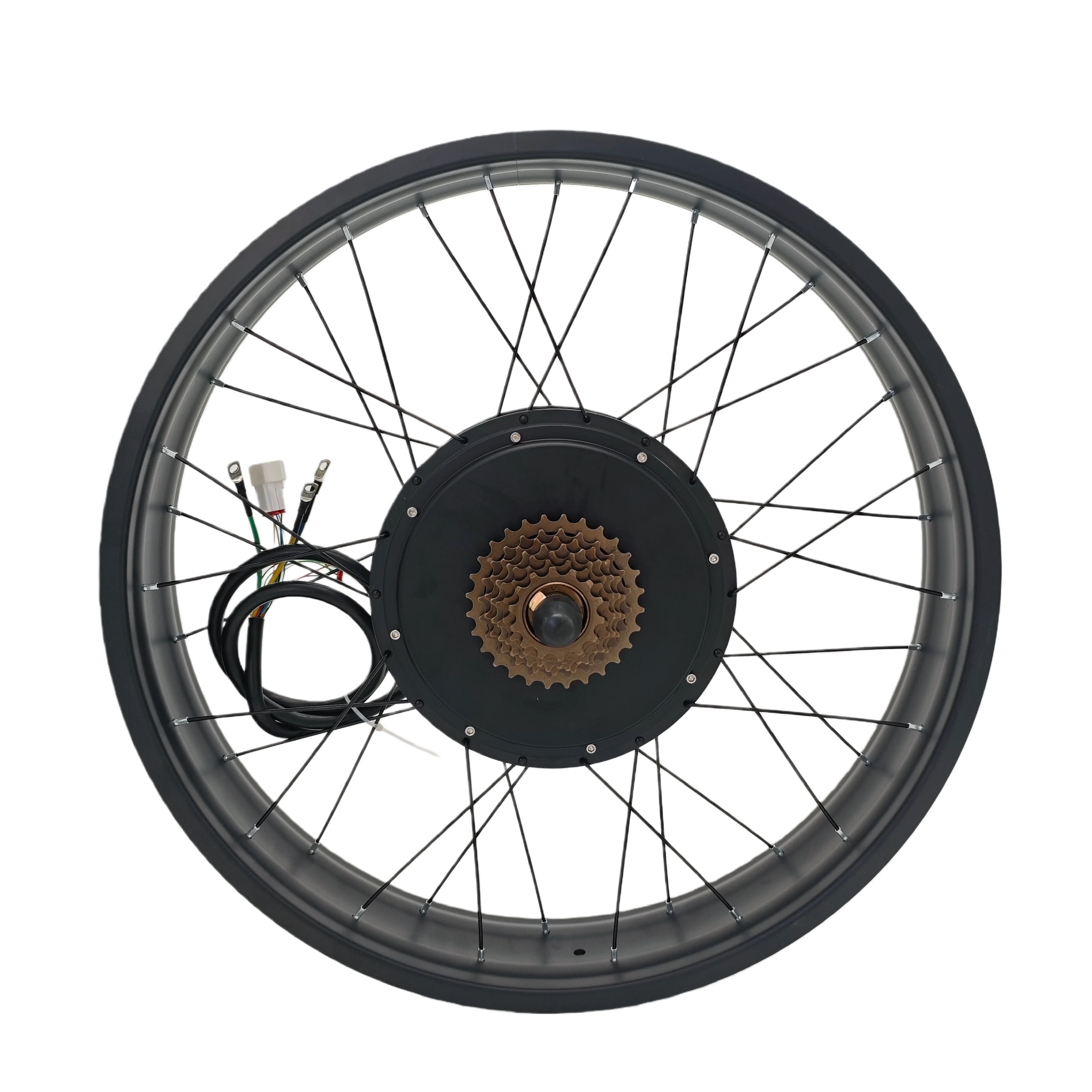 

Ebike 48V-72V 3000W-5000W ,20'' 24'' 26''x4.0 Fat Wheel Rear dropout 175/190mm with 7-speed free wheel ONLY