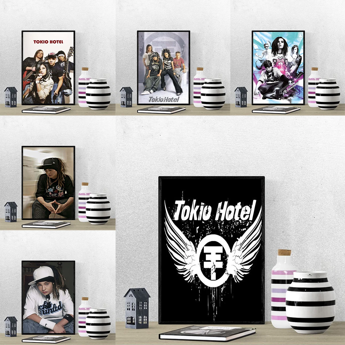 Tokio Hotel Poster Decorative Wall Prints Photos for Living Room Decoration Painting Home Decorations Art Mural Decor Paintings