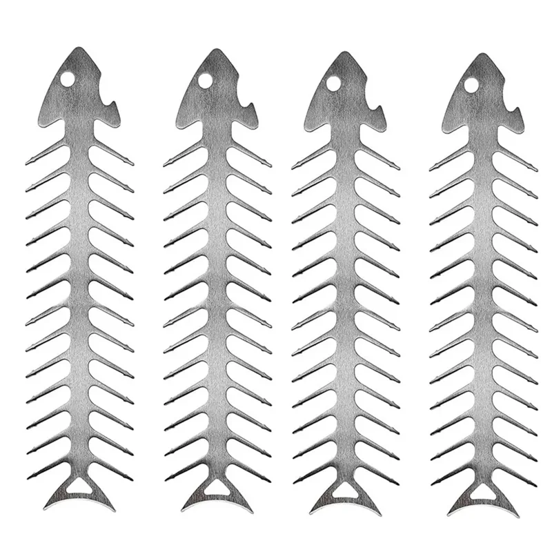 

JHD шампуры для барбекю из нержавеющей стали, шампуры из рыбьей кости, посуда для барбекю, аксессуары для гриля, гриль