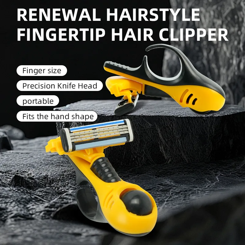 1PC Mini Head Shaver Sports Car Headblade Portable Bald Haircut Tool with Detachable Blade Travel Kit Easy to Use Lightweight