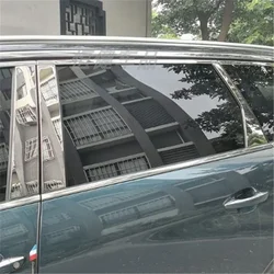 WELKINRY For Peugeot 5008 P87 2nd Gen 2017-2025 Stainless Steel Car Body Door Window Central Middle B C Pillar Column Post Trim