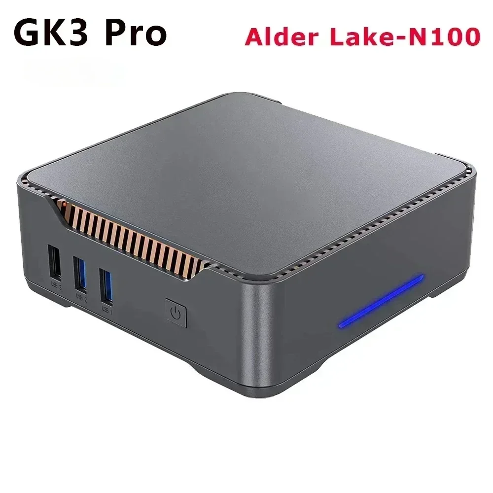 SZBOX GK3V GK3 Pro Alder Lake N100 Mini PC 8GB 256GB Windows 11 Pro 16GB 512GB WIFI5 BT4.2 Desktop Game Computer 8GB 128GB N5095