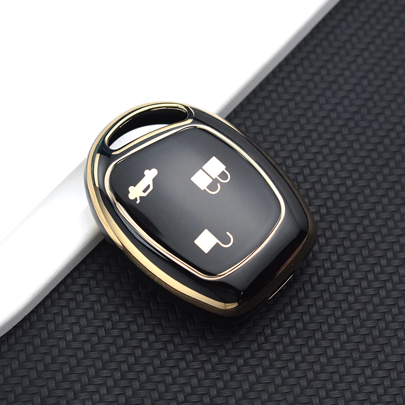 3 Buttons TPU Remote Holder Case Fob Key Cover for Ford MONDEO FIESTA FOCUS C-MAX S-MAX TRANSIT KA GALAXY