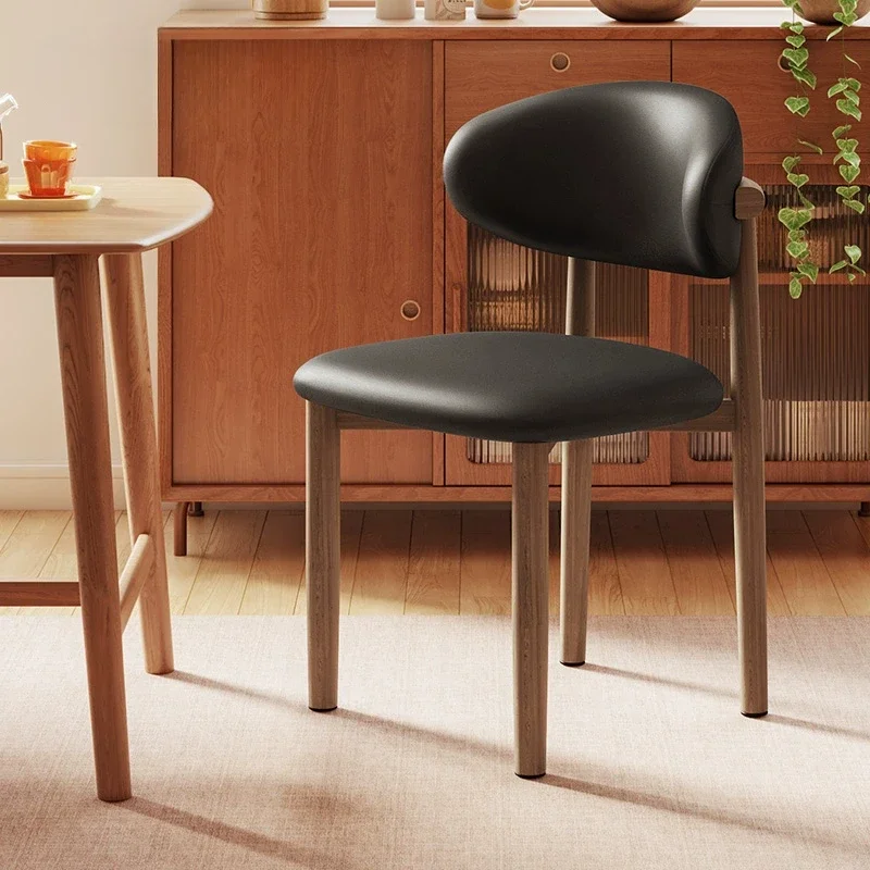 ZItalian Minimalism Dining Chair Comfort Fallow Living Room Coffee Shop Dining Chair Ergonomic Study Home Furniture Cadeira FYDC