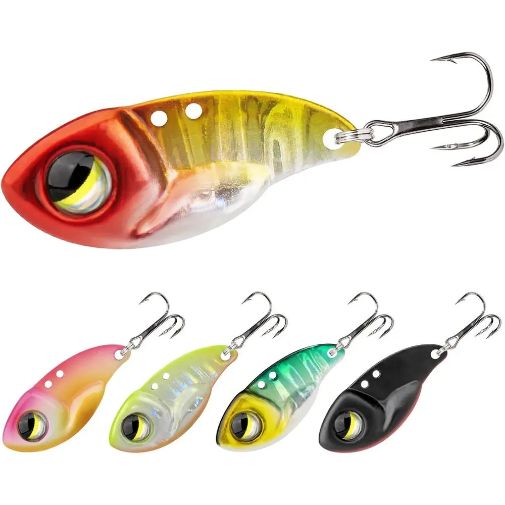 

Вибрирующие спиннеры премиум-класса для всех рыб, длительная обработка с крючками BKK, идеально подходят для зимней рыбалки