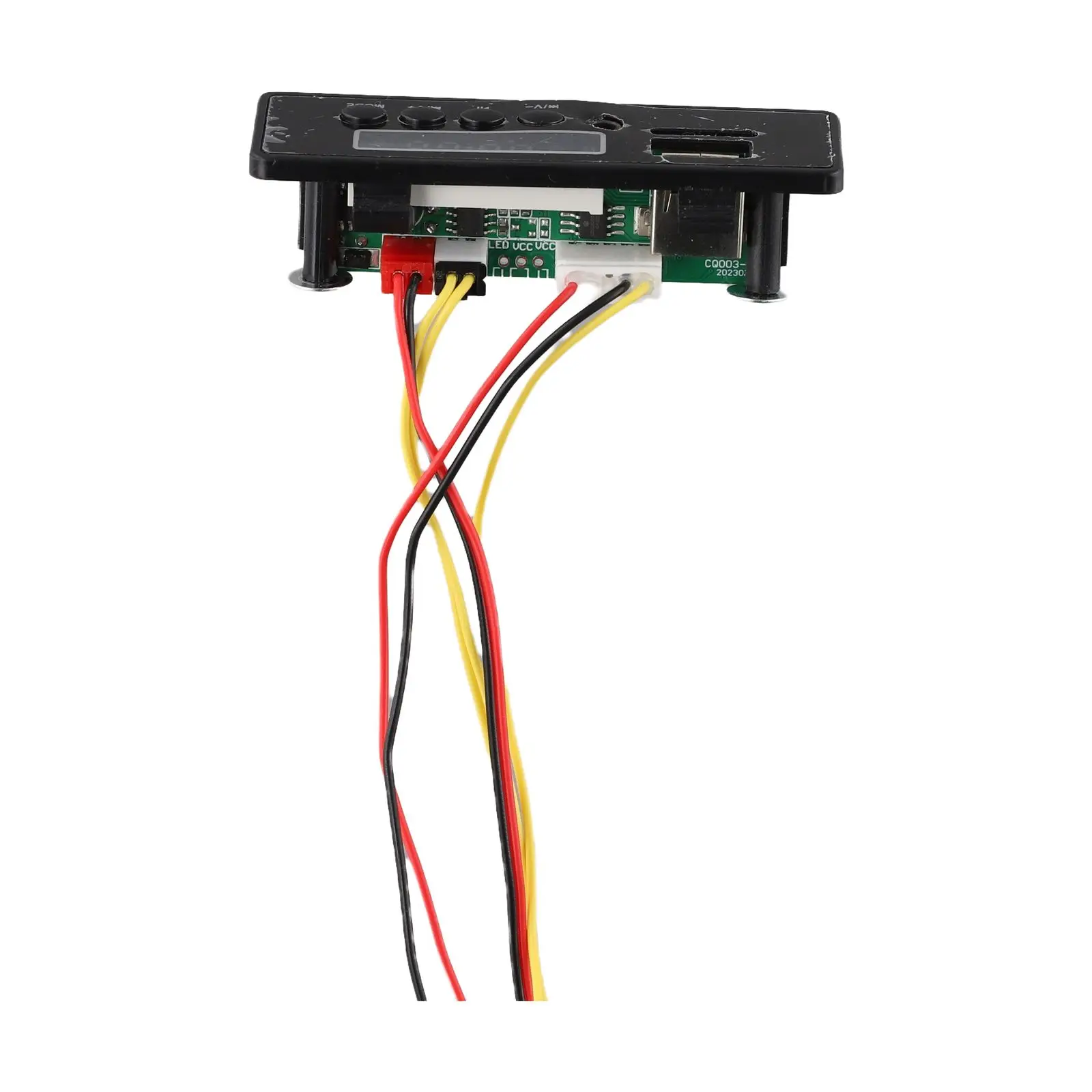 12V Children's Electric Car Music Player with USB Interface and Battery Display Featuring Music Chip for Stroller Circuit Board