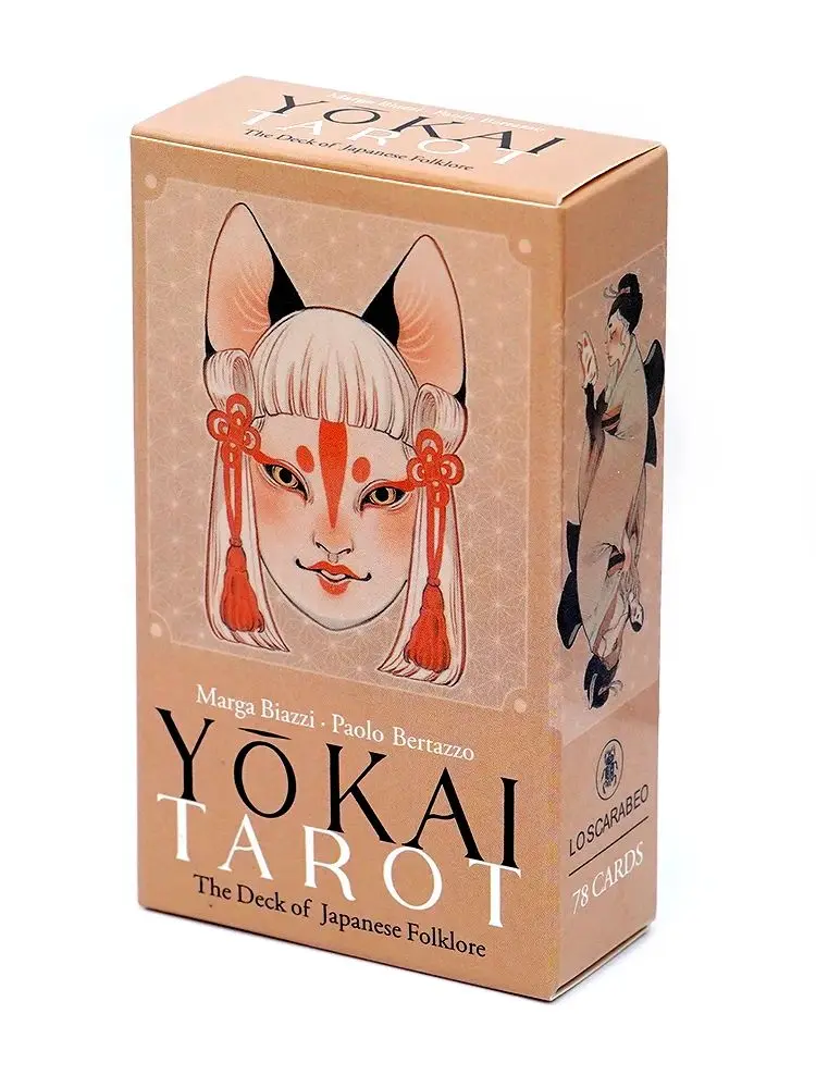 Yokai Tarot Deck Tarot cartes enracinées en Folklore japonais Version anglaise jeu de société raconter la famille jeu de fête Oracle cartes jouet