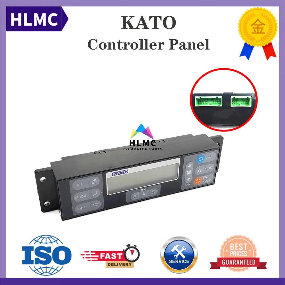 

Excavator Accessories Are Suitable For KATO HD512 820 1023 1430 Air Conditioning Controller Panel Switch