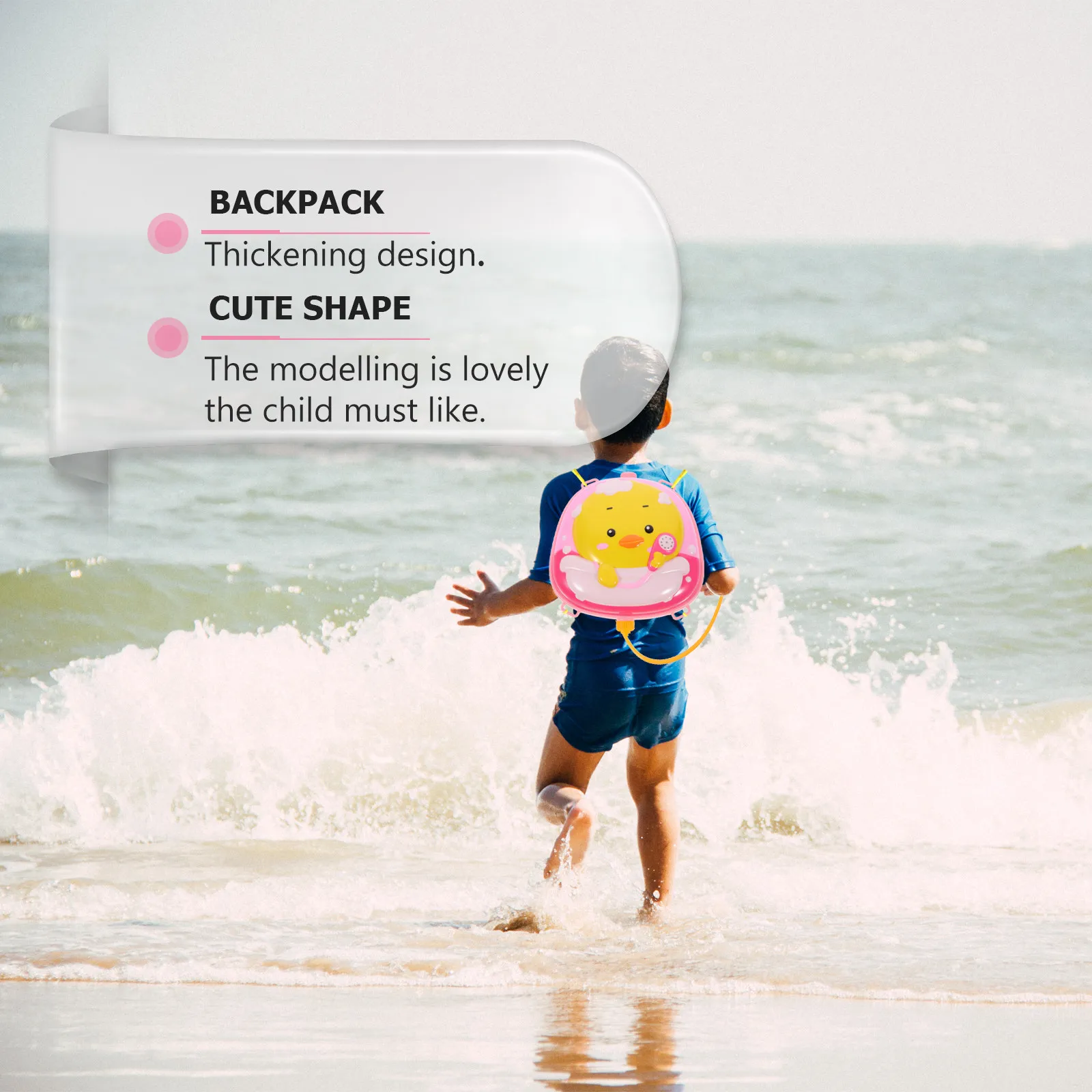 1Set Water Backpack Spray Blaster Bright Color Outdoor Summer Pool Party Kids Beach Fighting Water Spray Fun Plaything