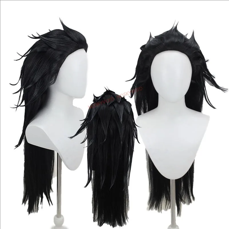 Halloween Gajeel Redfox Cosplay Fairy Tail Costumes Phantom Lord Dragon Slayer Gajeel's Wigs Headgear Anime Clothing Men Size view 2
