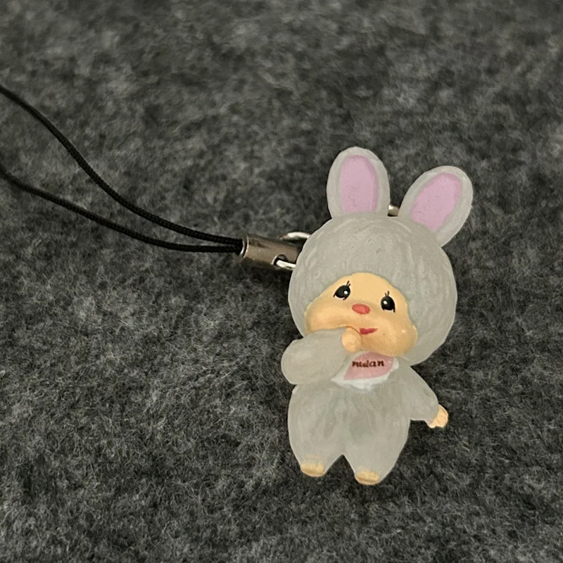 1/6 pçs para monqiqi chaveiro pingente boneca desktop mochila pingente boneca ornamento presentes criativos