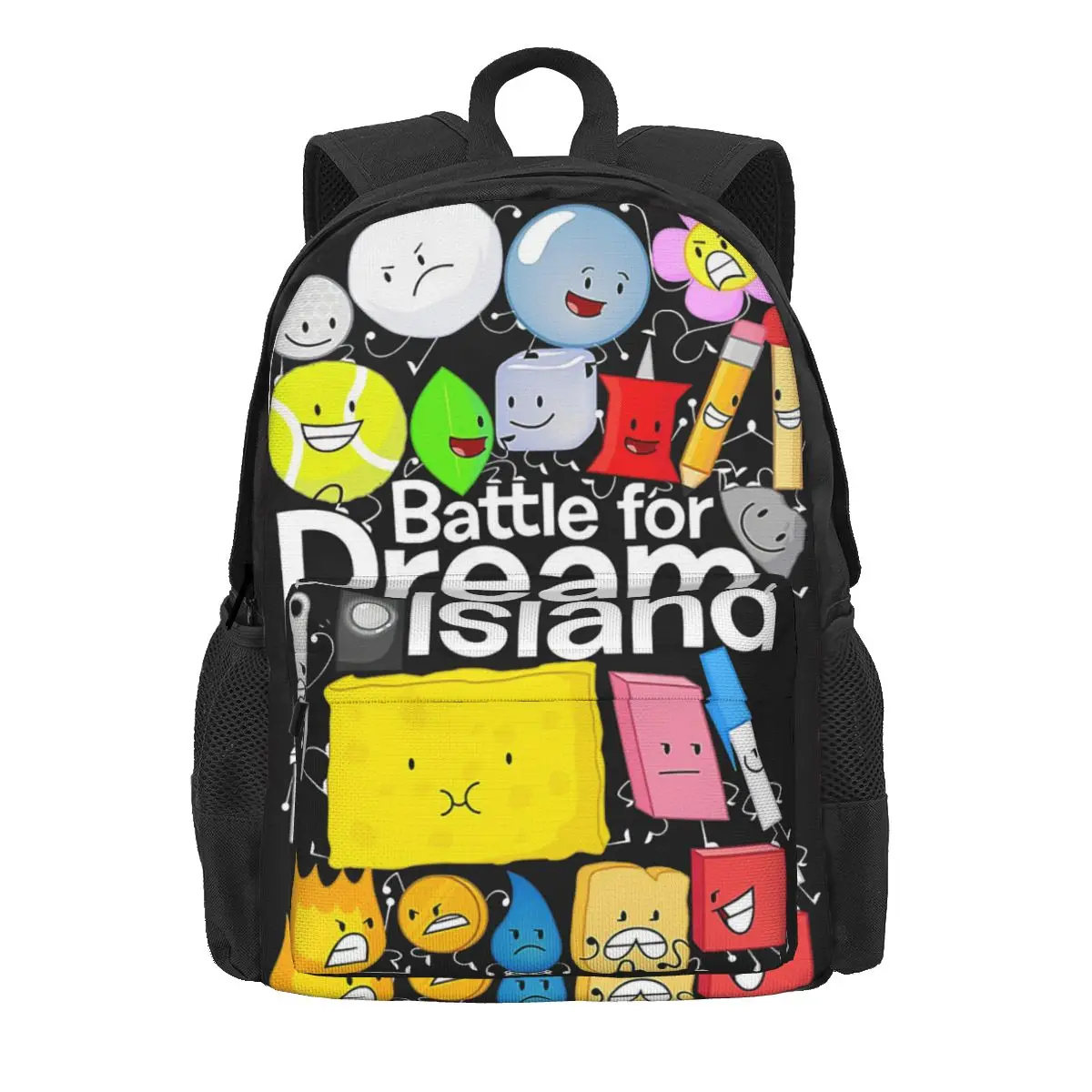 BFDI-Sac à Dos de Voyage de Grande Capacité pour Garçon et Fille, Cartable d'École pour Enfant