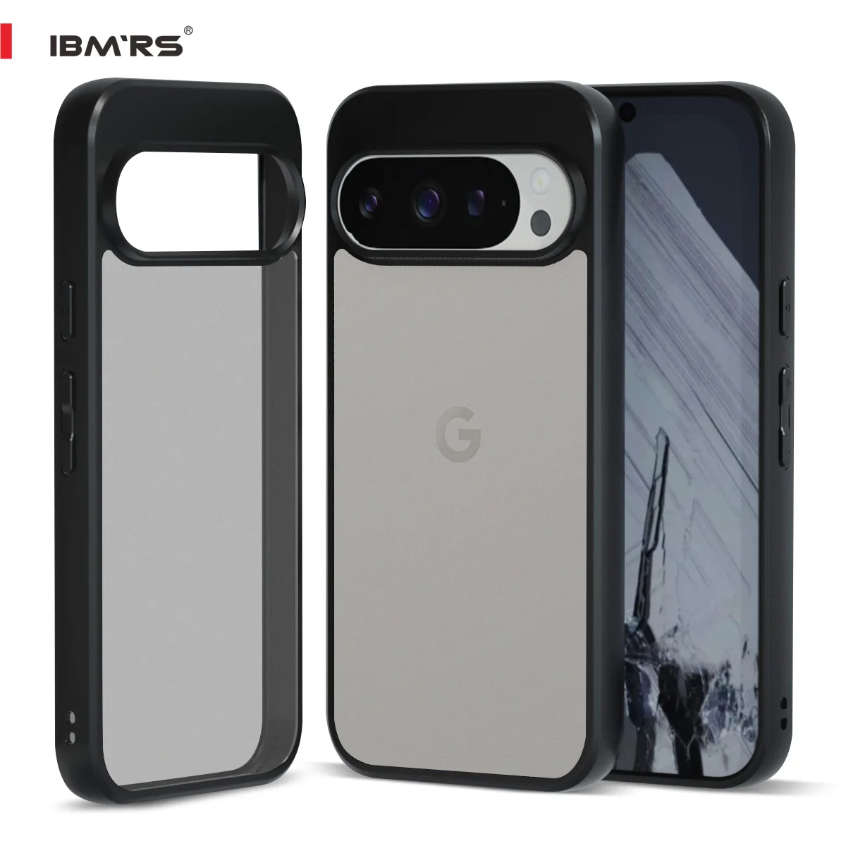 IBMrs Voor Google Pixel 10 Pro XL Case, Camo Militaire Schokbestendige Beschermhoes met Camera Bescherming en Lanyard Gat