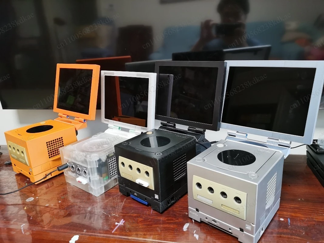 480P HD Portable Retro Gaming Monitor Compact Small Size High Definition Video Display Panel