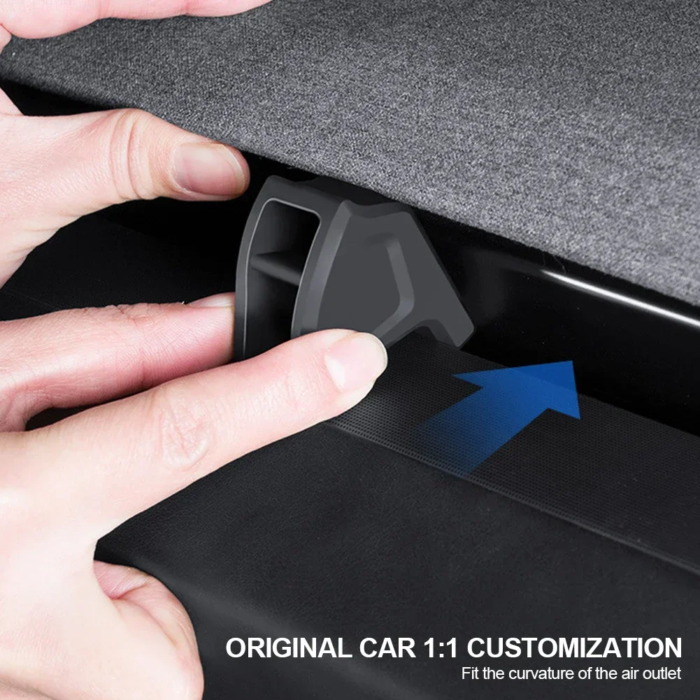 For Tesla MODEL 3 Highland Y Launch 2025 Car Air Vent Fragrance Clip Air Freshener Adapter Air Outlet Aromatherapy Clip Silicone