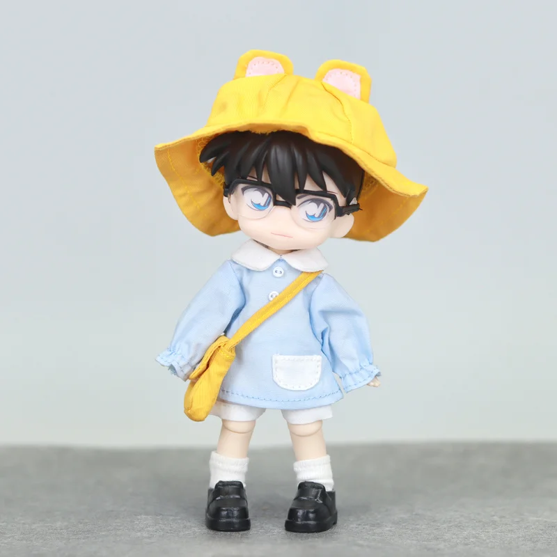 Détective Conan Ob11 1/12 Bjd poupée jouet Edogawa Conan maternelle série figurine à collectionner ornements cadeaux de noël