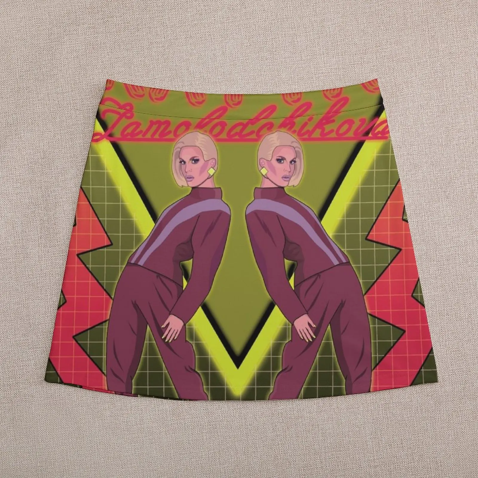 Katya Zamolodchikova - Pants on the runway Mini Skirt korean women's clothes kawaii skirt Women's skirts