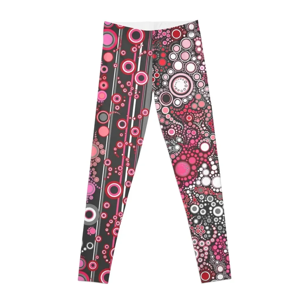 Effervescence Pink Amelia Caruso Leggings Women's tights Sports female Women's push up Womens Leggings