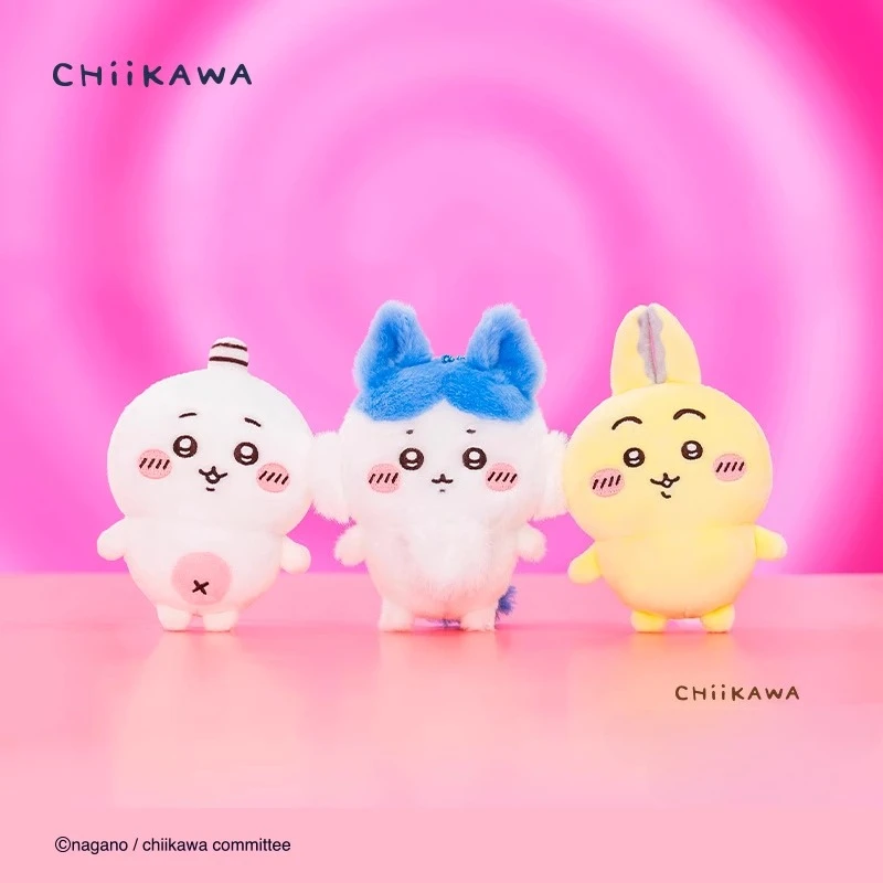 

Chiikawa Parallel World Series Plush Keychain -Cute Anime Collectible Durable Stuffed Toy Charm for Bags, Gift