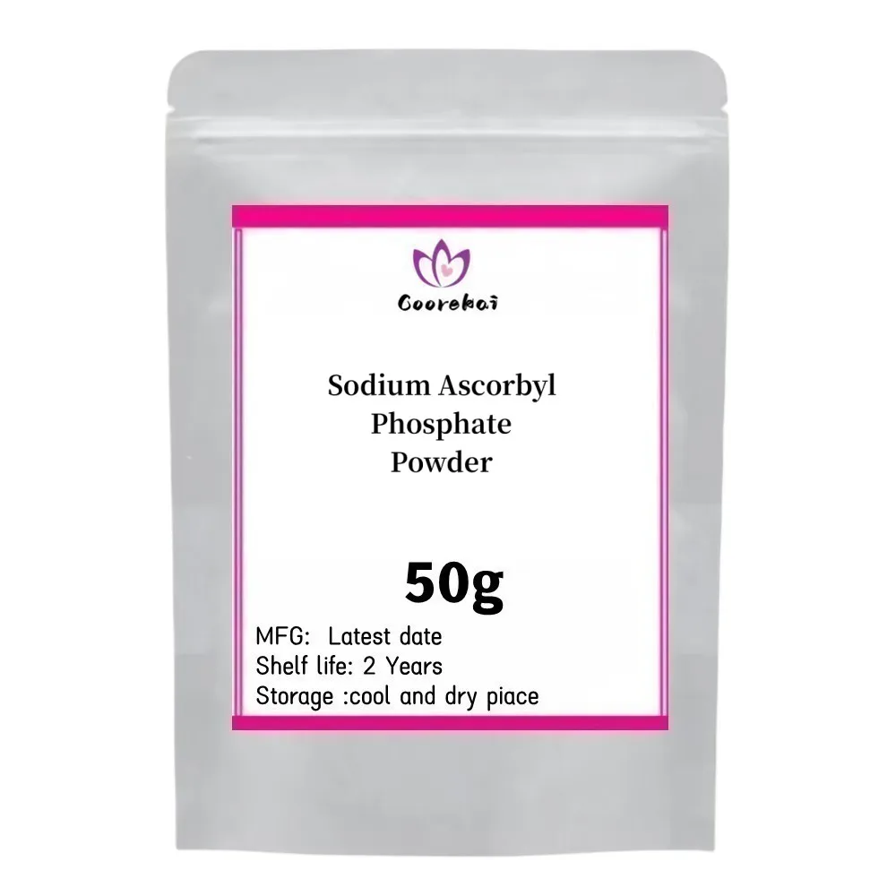 100-1000g Hot Selling Cosmetic Material ,sodium Ascorbyl Phosphate Powder, Skin Whitening