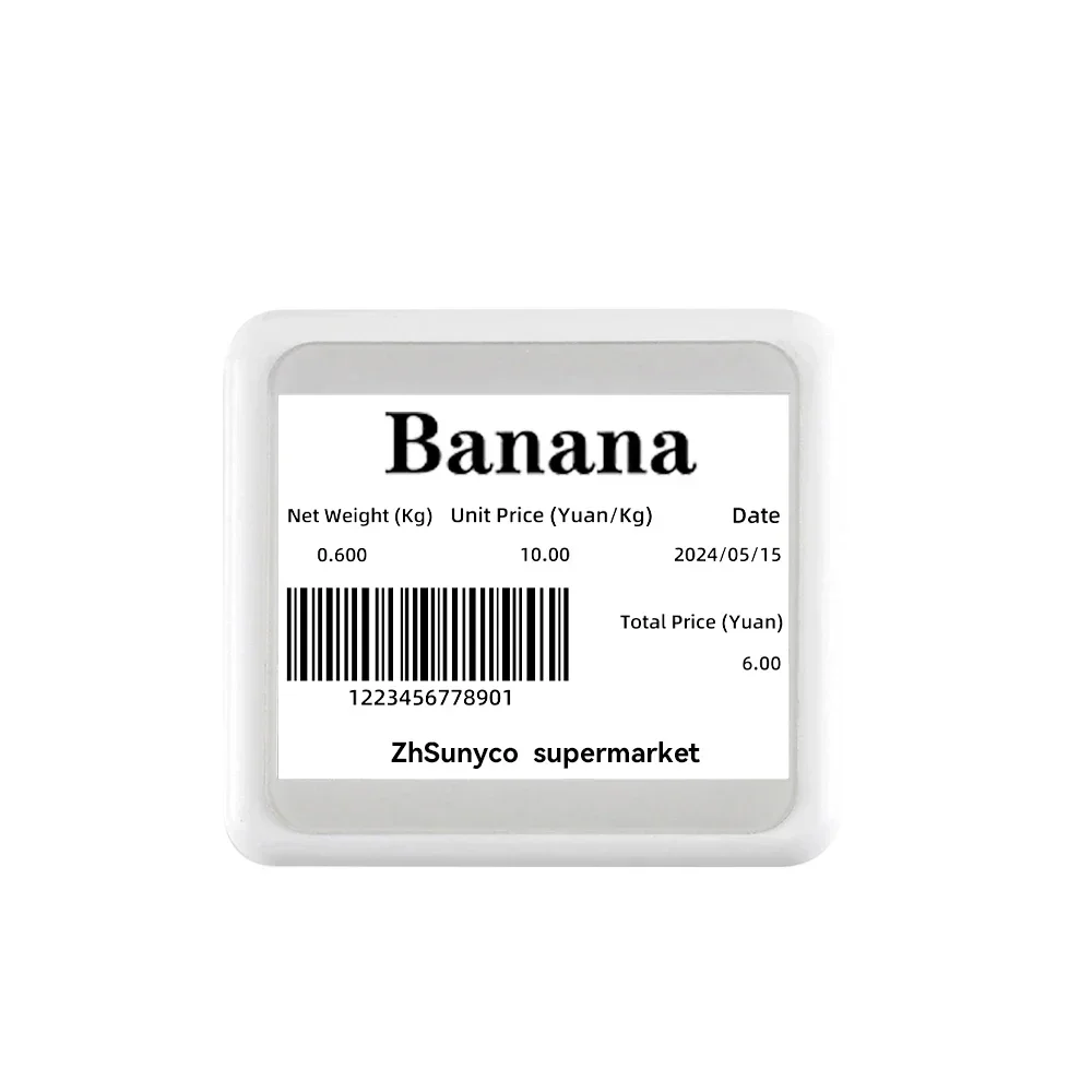 E-Ink Label Phone Nfc Digital Price Tag 4.2 inch Nfc Electronic Shelf Label