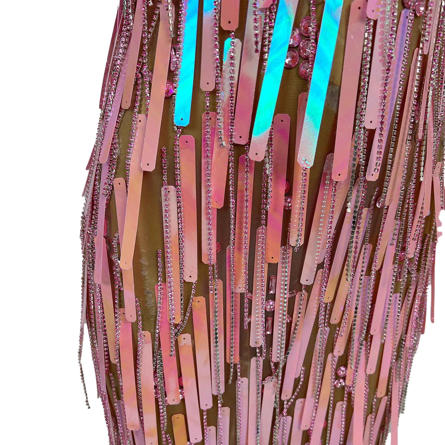 Ziliuguang-vestido elegante de gama alta para mujer, vestido con cuello en V y espalda descubierta con borlas, banquete de boda, cumpleaños, Navidad, vestidos de graduación de Año Nuevo