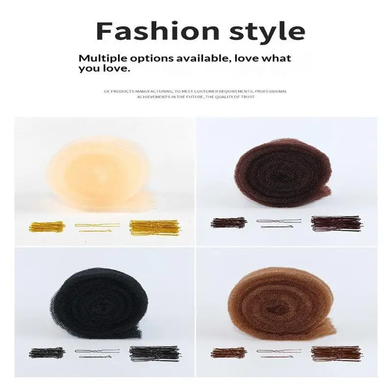 1 Set Volumen-Schwamm für Haare mit U-förmiger Haarklammer, unsichtbares Volumen-Styling-Tool, nahtlose, weiche Schaumstoffpolsterung – Detail 10