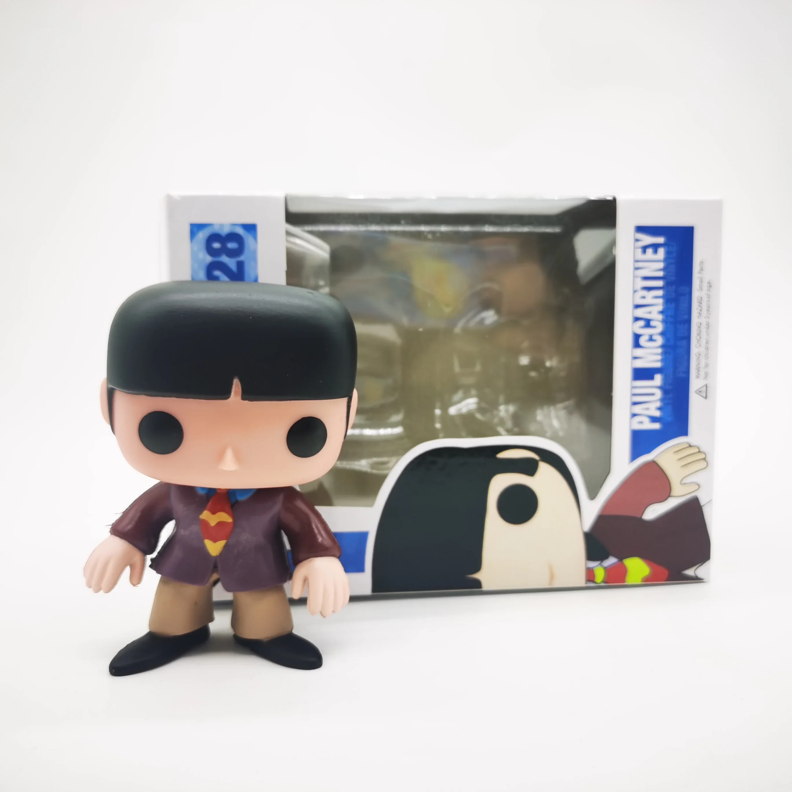 Wysokiej jakości anime Beatle Paul McCartney # 28 Winylowych Figur Akcji Kolekcjonerskich Model Zabawek Popstyle Dla Dzieci Prezent na Boże Narodzenie