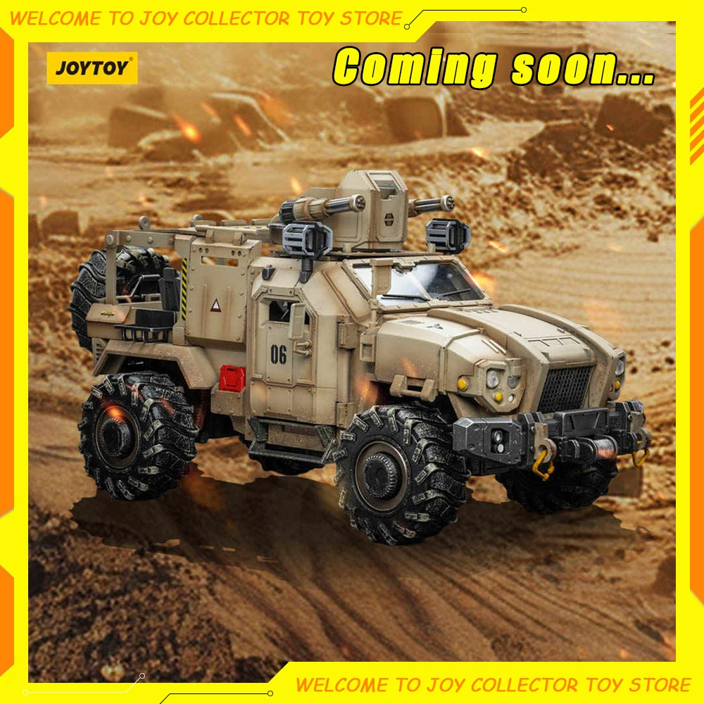 Pre-Sale JOYTOY 1/18 Hardcore Coldplay Action Figures Cyclone Assauit Armored Car Collectible Model Doll Ornament Statue Kid Toy