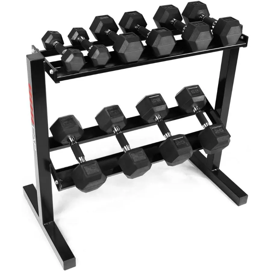 

Гантели с резиновым покрытием и рифленой рукояткой для тонизирования мышц, развития силы и тренировок всего тела