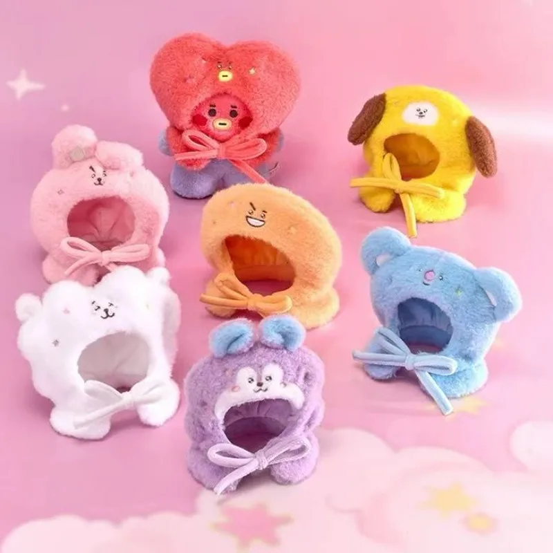 جديد الكرتون لطيف Bt21ed السفر سلسلة تاتا شيمي أفخم دمية عناق نجوم كوكي Rj المفاتيح الفتيات حقيبة قلادة الديكور اللعب هدية